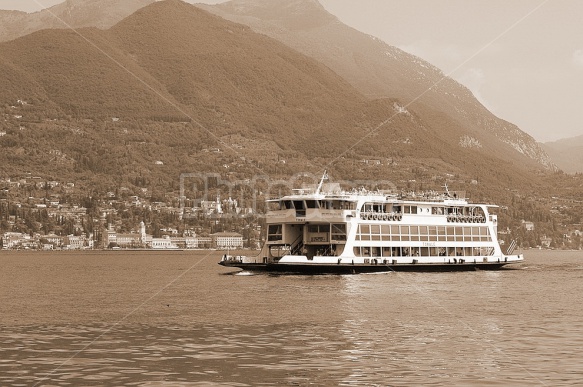 Tonale Ferry, Lake Garda, Lombardy, Italy