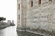 Old Walls, Scaligero Castle, Sirmione, Lake Garda, Italy