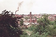 View from Window, Cheb, Czechoslovakia