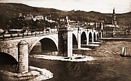 Old Bridge with Castle, Heidelberg, Germany