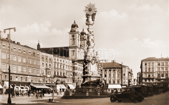 Franz Joseph Square in Linz