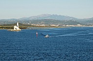 Isola della Bocca Lighthouse, Olbia, Sassari, Sardinia, Italy