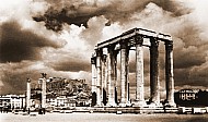 Temple of Olympian Zeus, Acropolis, Athens, Greece