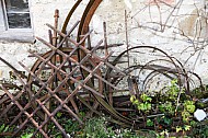 Iron Parts, Rustic Bavarian Still Life, Bavaria, Germany