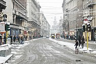 Winter in the City, Milan, Italy